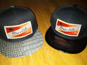 capitol hat with croc bill and black bill