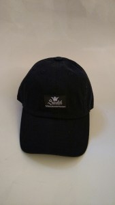 black polo cap